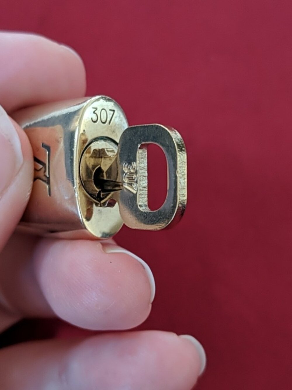 Louis Vuitton padlock and key vintage #307 - Picture 5 of 5